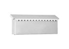 3275 Fulton Corp White Horizontal Mailbox 045081332756