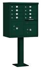 3308grn-u Salsbury Industries 8-a Door Cluster