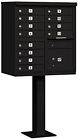 3312blk-p Salsbury Industries Cluster Box
