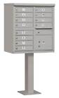 3312gry-u Salsbury Industries 12-a Door Cluster