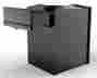Lib-bl-lm6-46 3313211 Qualarc Rear Access Collection Box With Black Letter Plate Id 814728019066