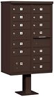 3313brz-p Salsbury Industries Cluster Box