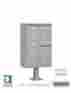 3313gry-u Salsbury Industries Cluster Box Unit 13 B Size Doors Type Iv Gray Usps Access
