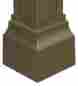 3358623 16249 Whitehall Balmoral Post Base Cuff In Bronze Id 719455162491