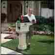 33ew21 Mailmaster Large Mailbox Heavy Duty Weather Resistant Rural Mail Box Post Pedestal Door New 780437627864