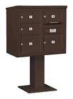 3407d-05brz Salsbury Industries Pedestal Mailbox Doors Bronze 0820996476104
