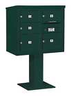 3407d-05grn Salsbury Industries Pedestal Mailbox Doors Green 0820996476111