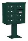 3408d-07grn Salsbury Industries Pedestal Mailbox Doors Green 0820996475817
