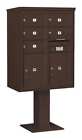 3411d-05brz Salsbury Industries Pedestal Mailbox Doors Bronze 0820996474759