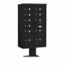 3415d-09blk Salsbury Industries Door Front Load Horizontal Cluster Box Unit With
