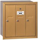 3503bru-salsbury Salsbury Industries Recessed Mounted Vertical Mailbox Usps Access 820996538215