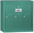 3503gsu Salsbury Industries Vertical Mailbox Door Locking Green Surface 0820996533111