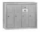3504asp Salsbury Industries Vertical 4 Door Mailbox For Private Access