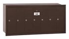 3507zrp Bronze Doors Vertical Mailbox 7 Recessed Industries Salsbury