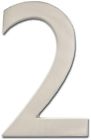 3582sn-2 Architectural Mailboxes Satin Nickel Floating House Number 0832794002843