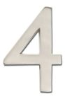 3582sn-4 Architectural Mailboxes Brass Floating House Number Satin 832794002867