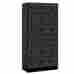 36368blk Salsbury Industries Designer Wood Locker Six Tier Box Style 3 Wide 6 Feet High
