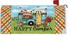 3662 Custom Decor Happy Camper Daisy Flower Cardinal Butterfly Magnetic Mailbox