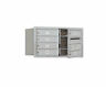 3704d-06afp Salsbury Industries Recessed Private Door Front Load Horizontal Mail Center