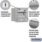 3704s-02aru Salsbury Industries 4c Horizontal 820996472120