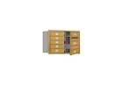 3705d-07gfu Salsbury Industries Door Front Loading Usps Access Mailbox In Gold