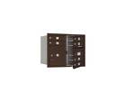 3706d-06zfp Salsbury Industries Door Front Loading Private Access Mailbox In Bronze