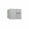 3706d-09arp Salsbury Industries Recessed Private Aluminum Mail Center