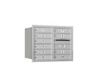 3706d-10arp Salsbury Industries Recessed Private Door Rear Load Horizontal Mail Center