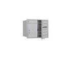 3706da-05afu Salsbury Industries Front Loading Usps Access Mailbox In Aluminum Finish