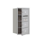 3708s-03afp Salsbury Industries Recessed Private Door Front Load Horizontal Mail Center