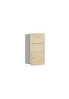 3708s-1csf Salsbury Industries Single Column Front Access Collection Box In Sandstone
