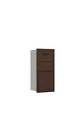 3709s-1czr Salsbury Industries Rear Access Recessed Mounted Horizontal Collection Box In