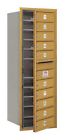 3712s-10gfp Horiz Fl 2in Salsbury 44-1 Mailbox Prvt Industries Gold 10dr