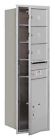 3714s-03afp 51-1 Fl Industries Alum 4dr 2in Horiz Mailbox Prvt Salsbury