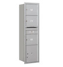 3716s-03aru Salsbury Industries Recessed Usps Door Rear Load Horizontal Mail Center