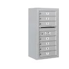3809s-alm Salsbury Aluminum Mounted Enclosure Surface