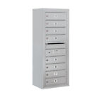 3810s-08afp Salsbury Industries Surface Mounted Door Front Load Horizontal Mail Center
