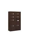 3812d-05zfp Salsbury Industries Surface Mounted Private Access Mailbox Unit In Bronze