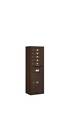 3813s-05zfp Salsbury Industries Door Private Access Mailbox Unit In Bronze Finish