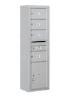 3815s-04afp Salsbury Industries Surface Mounted Door Front Load Horizontal Mail Center