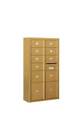 3816d-09gfp Salsbury Industries Private Access Mailbox Unit In Gold Id