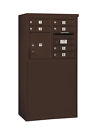 3906d-06afp Salsbury Industries Freestanding Private Door Front Load Horizontal Mail Center
