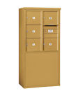 3909d-05afu Salsbury Industries Freestanding Usps Door Front Load Horizontal Mail Center