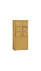 3909d-05gfu Salsbury Industries Door Mailbox Unit In Gold Id