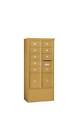 3915d-09gfu Salsbury Industries Doors Usps Access Mailbox Unit In Gold Finish