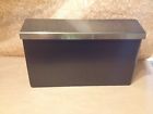 40046 Post Master Designer Horizontal Style Locking Steel House Mounted Mailbox