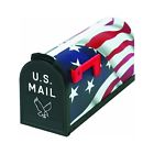 4010406 Flambeau Scenic Decor Series Mailbox American Flag Usa 071617653002