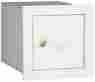 4140e-wht Salsbury Cast Aluminum Column Mailbox Non-locking Eagle Door White-mailbox