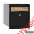 4145p-blk Salsbury Cast Aluminum Column Mailbox Locking Plain Door Black-mailbox New 820996106254