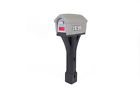 416700-02 Classic Home Gray Stone Black Post Mount Mailbox 0852806007321